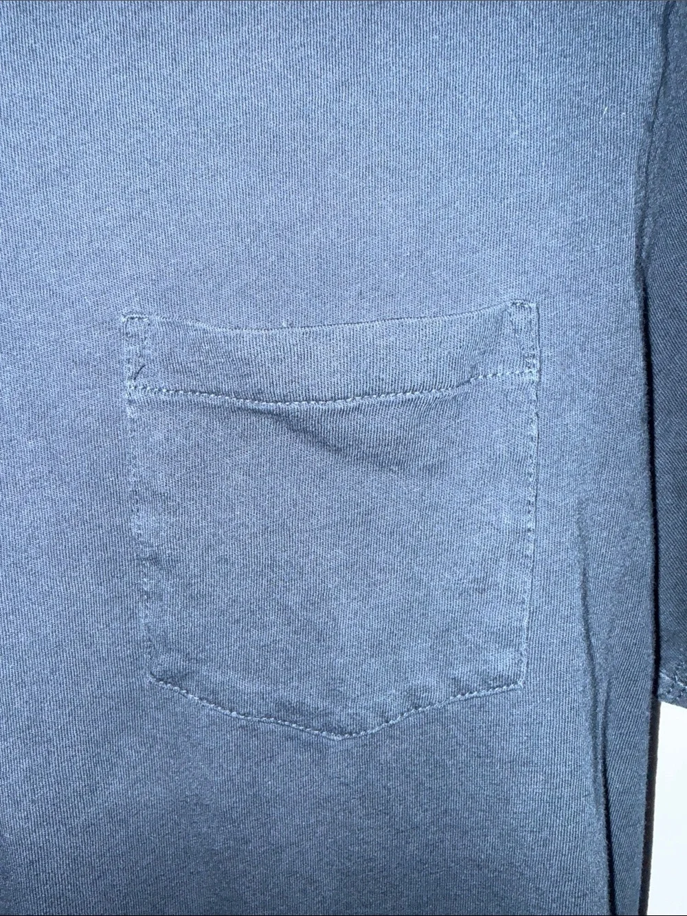 J. Crew Navy Short-Sleeve Pocket Crewneck Tee